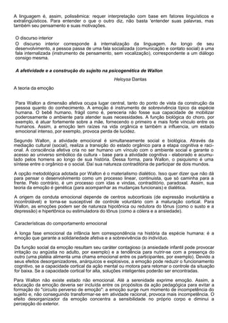 yves de la taille piaget vygotsky wallon