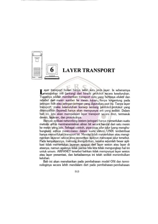 6 layer transport
