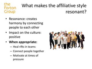 Summary of the 6 Goleman leadership styles | PPTX