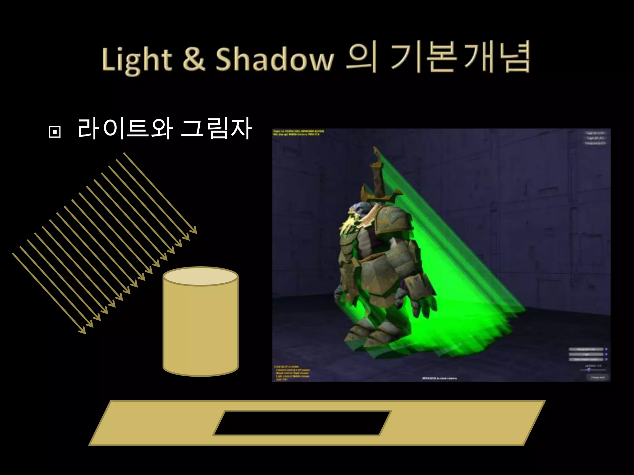    라이트와 그림자
 