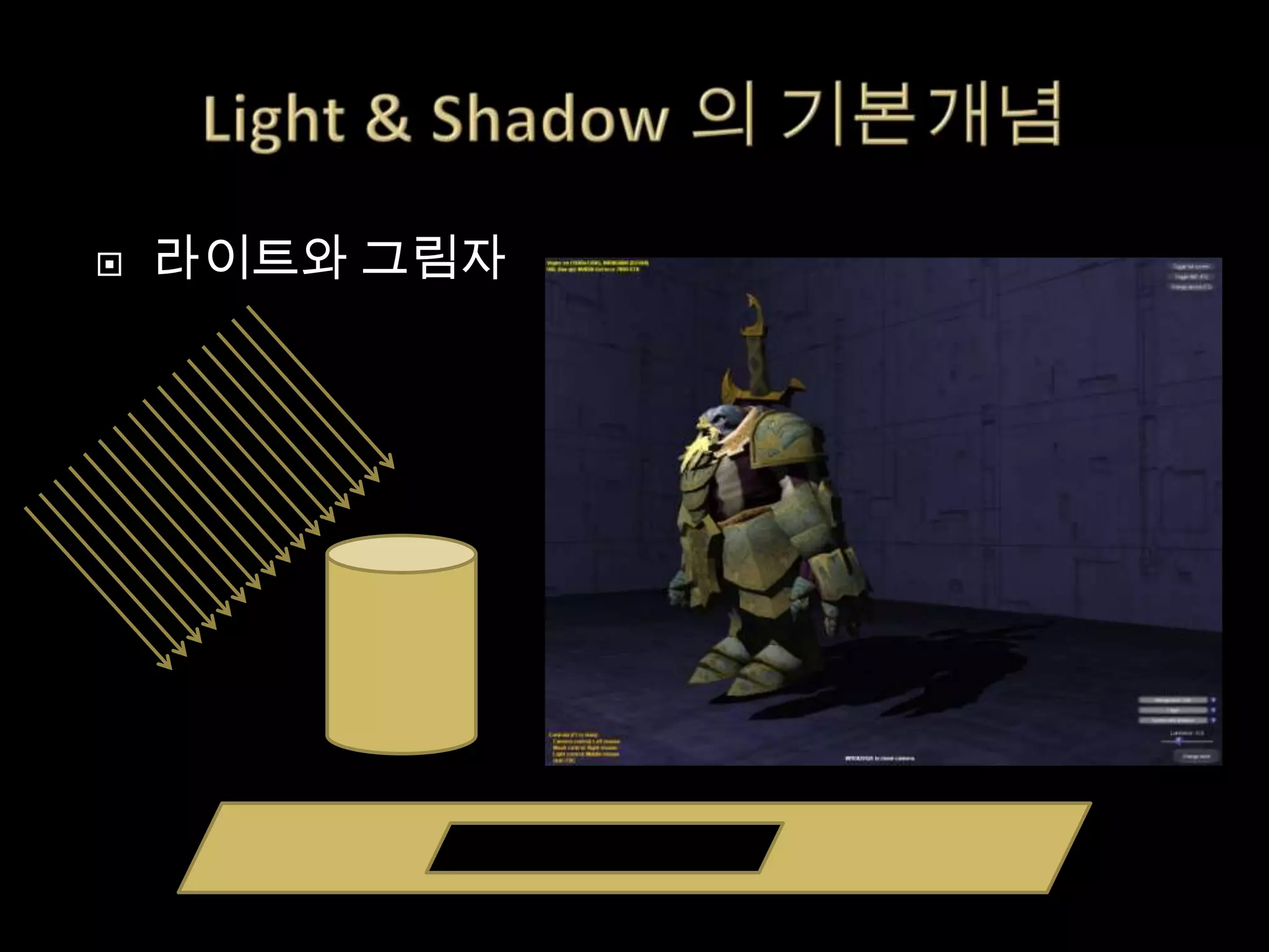    라이트와 그림자
 