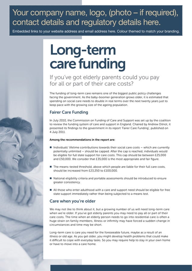 6 Long Term Care | PDF