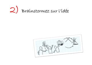 2) Brainstormez sur l’idée
 