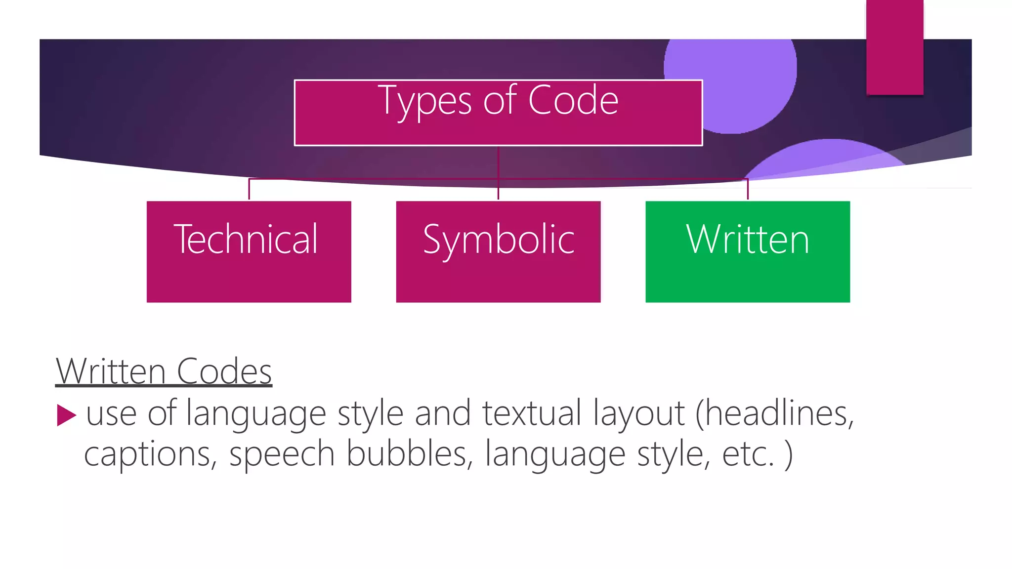 6 Media and Information Languages (Part 1) Genre, Codes and Conventions ...
