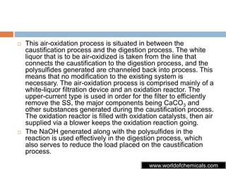 Causticizing Process 6 methods of preparation of caustic soda | PPTX