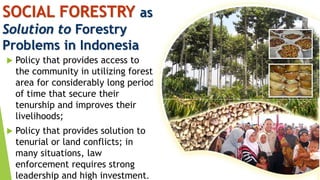 A Future for Social Forestry in the Indonesia and ASEAN Economic ...