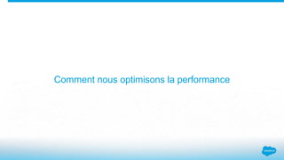 Comment nous optimisons la performance
 