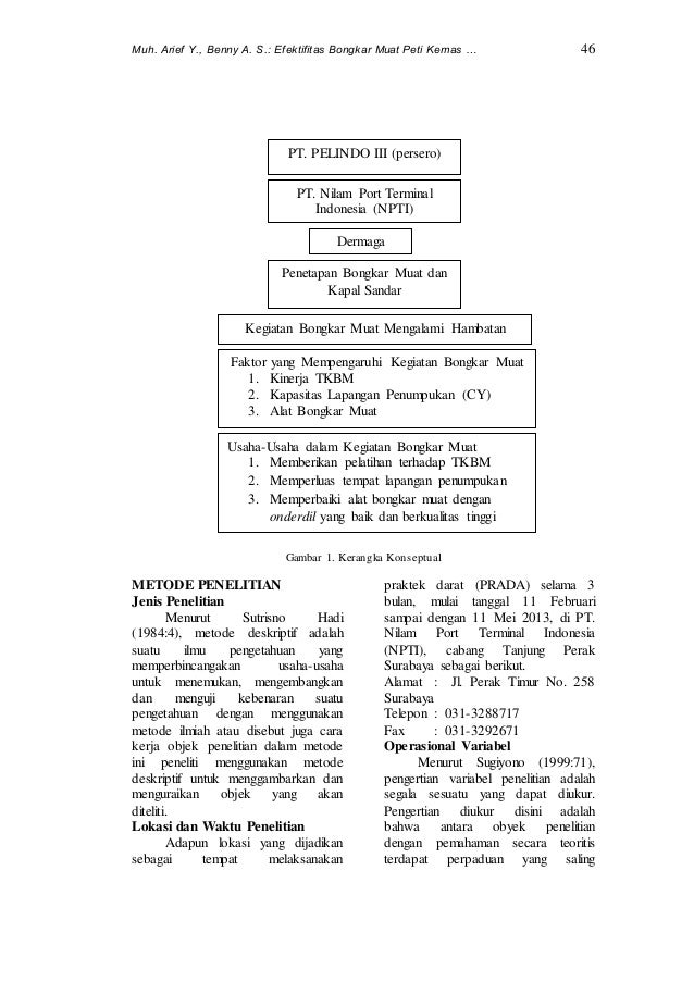JURNAL PDP VOL 4 NO 1 Muhammad Arief Benny Agus Setiono ...