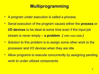 6 multiprogramming & time sharing | PPT