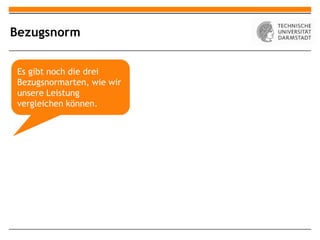 Bezugsnorm


 Es gibt noch die drei
 Bezugsnormarten, wie wir
 unsere Leistung
 vergleichen können.
 
