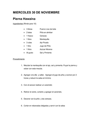 6 navidad de la chef luisa