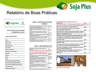 Relatório de Boas Práticas
 