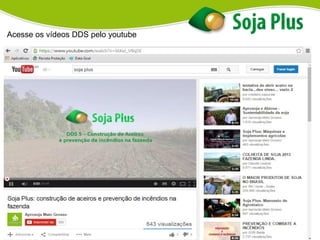 Acesse os vídeos DDS pelo youtube
 