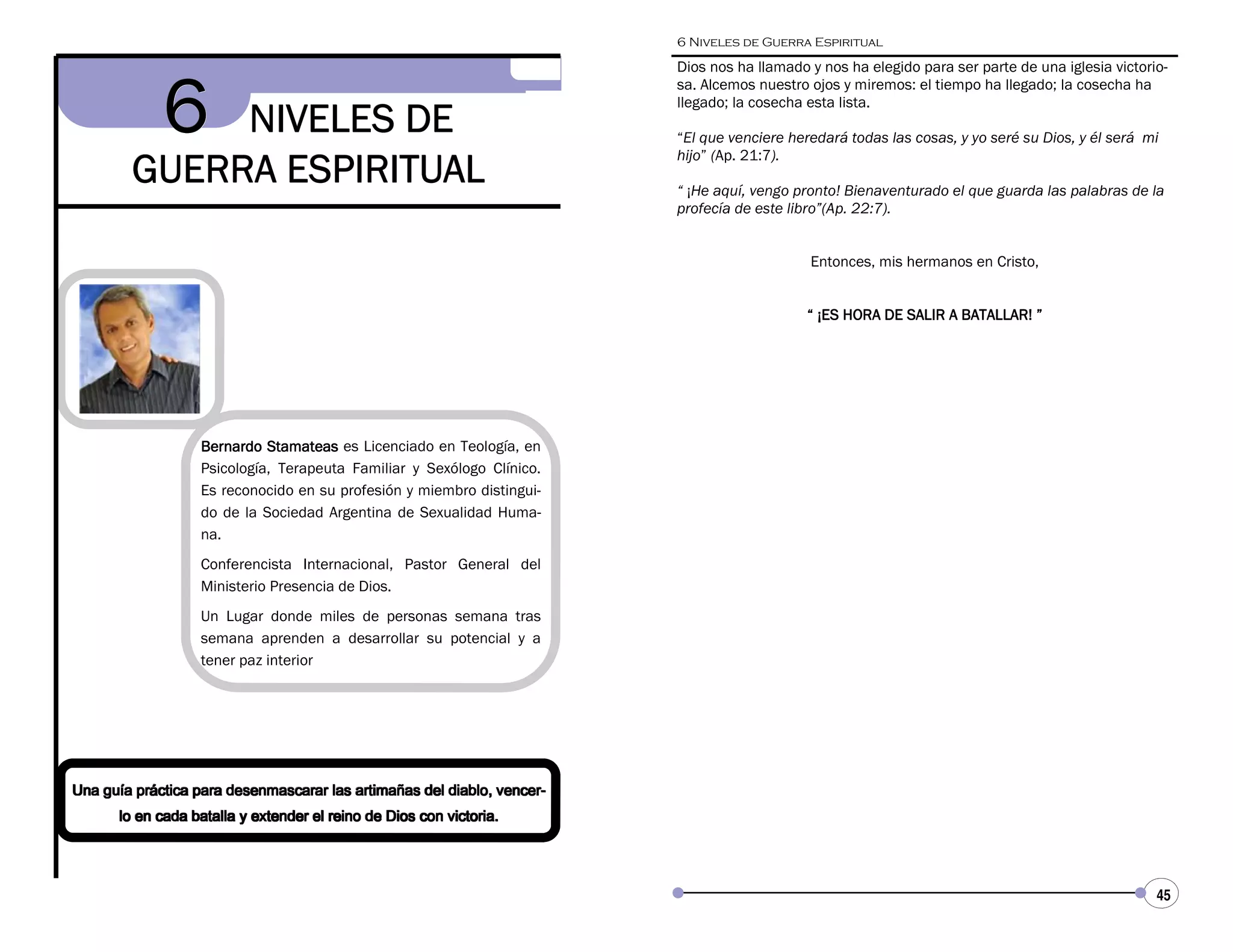 6 niveles de guerra espiritual | PPT