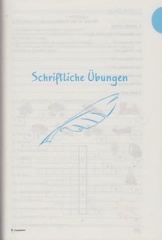 Schriftliche Übunqen
 