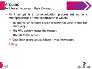 Arduino - Peripherals and interface | PDF
