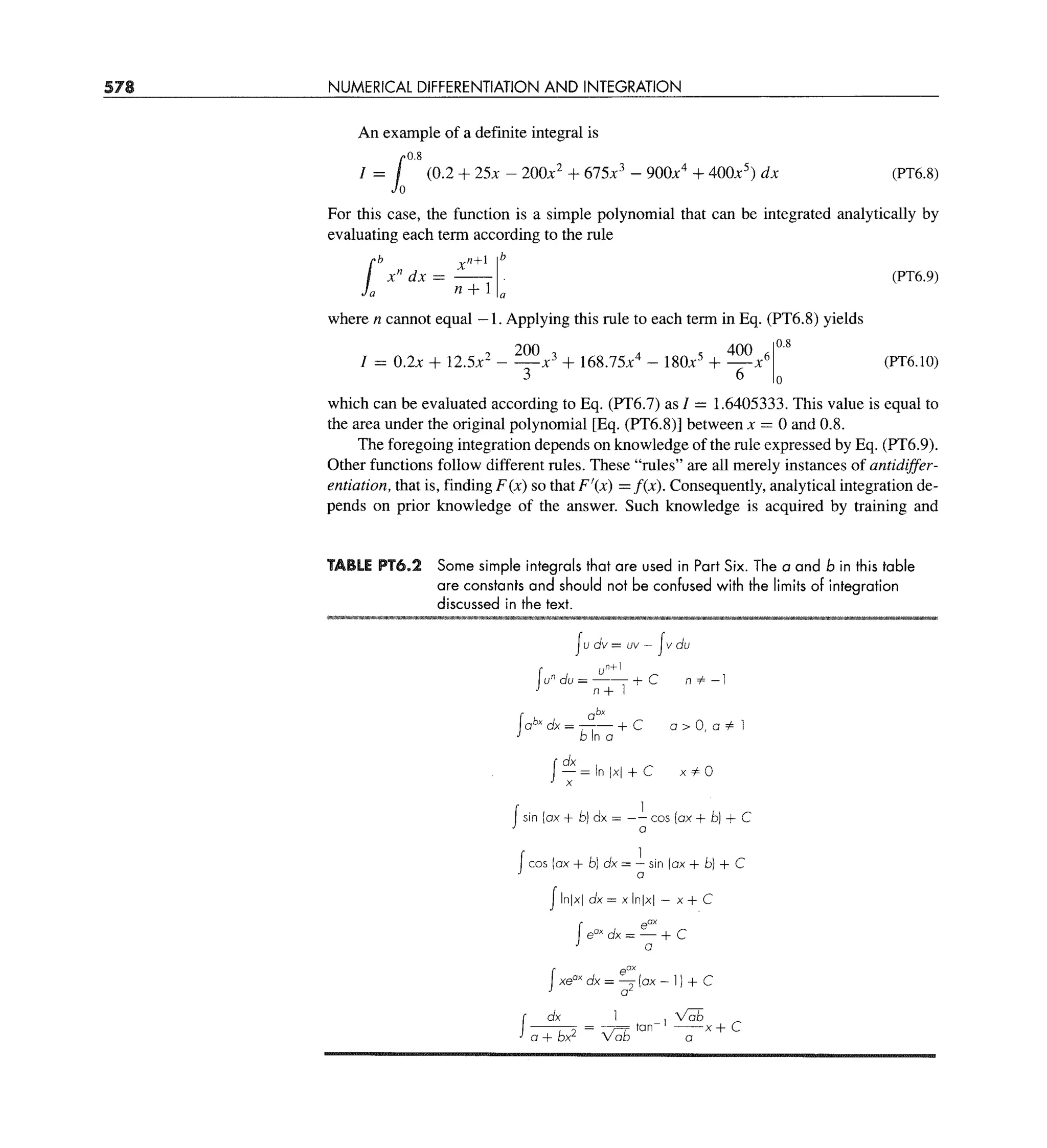 6 nome e numero chapra canale 1998 numerical differentiation and