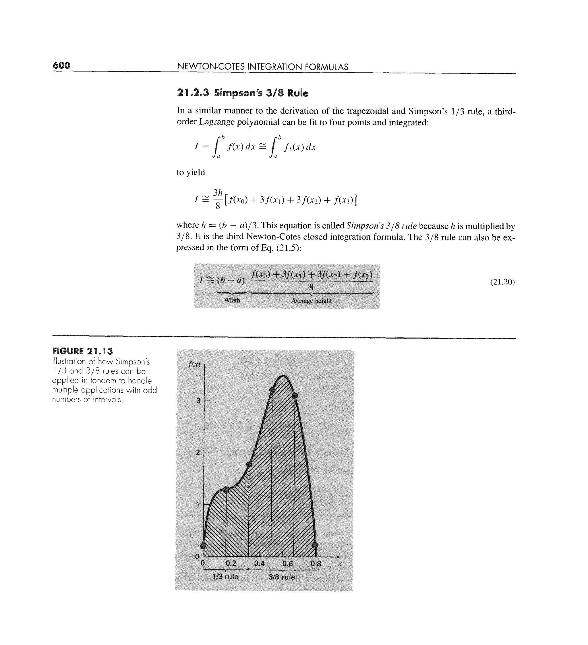 6 nome e numero chapra canale 1998 numerical differentiation and