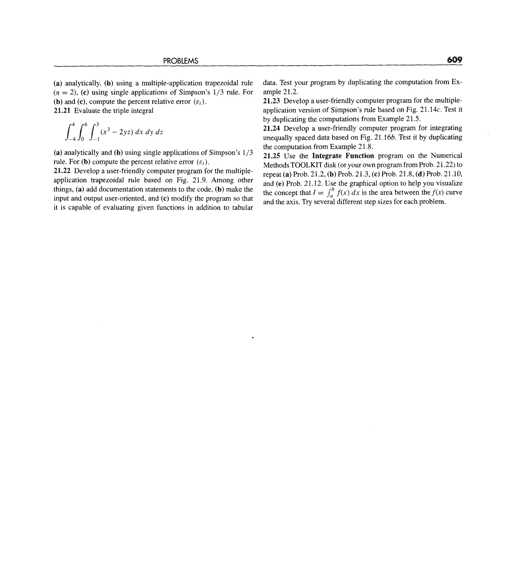 6 nome e numero chapra canale 1998 numerical differentiation and
