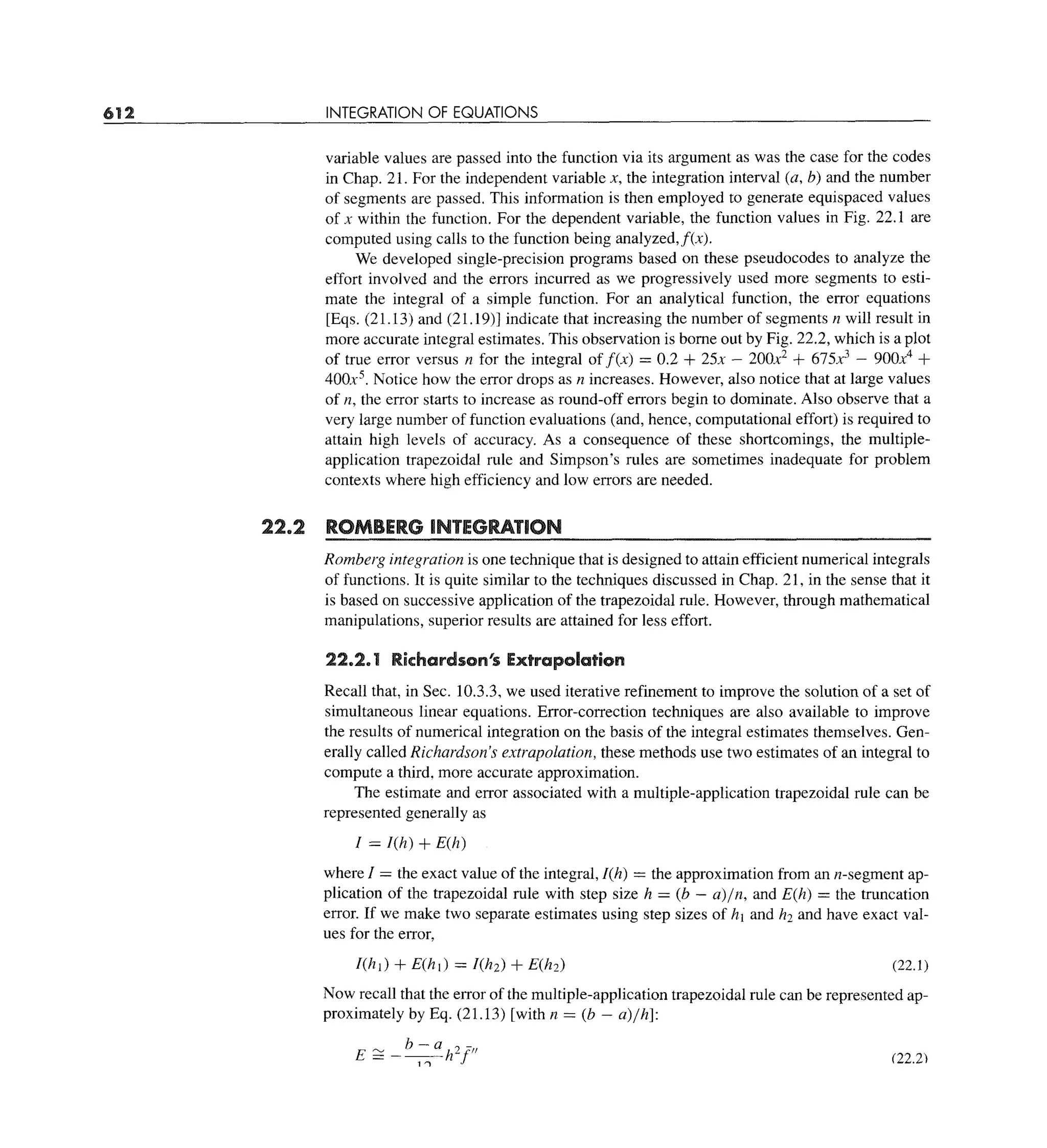 6 nome e numero chapra canale 1998 numerical differentiation and