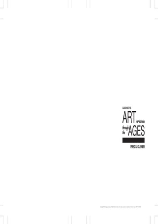 Musical Arte Rococo Gardner’s Art Through the Ages: A Global History 16th Edition | PDF