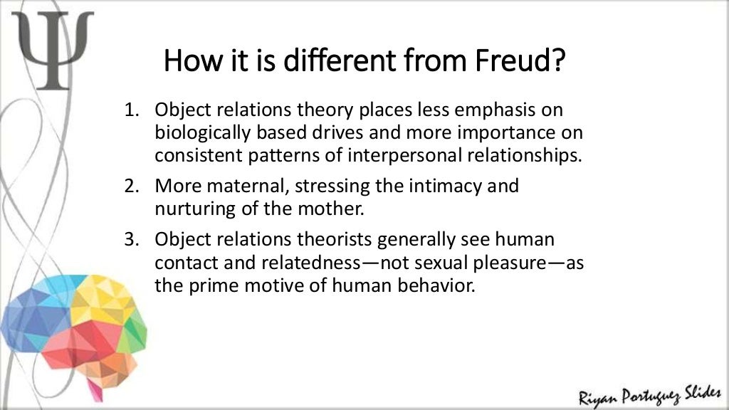 6 object relations theory