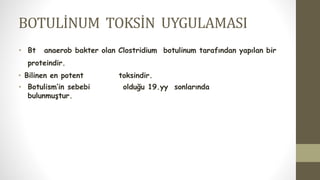 Toksin botolinum toksin | PPTX
