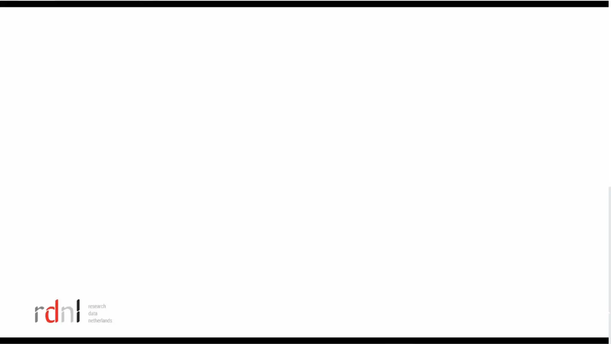 Data Management Planning
Video by Research Data Netherlands, http://datasupport.researchdata.nl
18
 