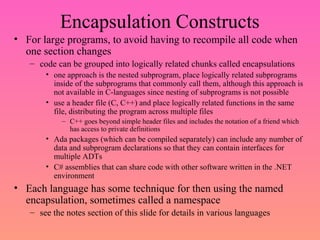 Abstract data types | PPT
