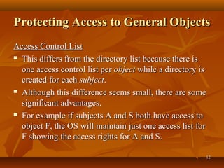 OS Database Security Chapter 6 | PPT