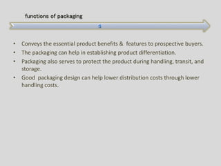 packaging technology pptx | PPTX