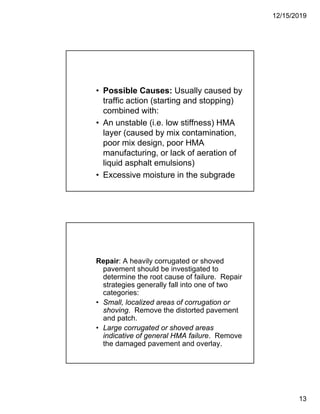 Pavement Distresses Pdf