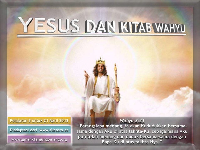 Pelajaran sekolah sabat ke 3 triwulan ii 2018