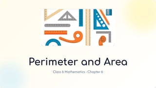 class 6th mathematics chapter 6 Perimeter and Area | PDF