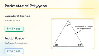 class 6th mathematics chapter 6 Perimeter and Area | PDF
