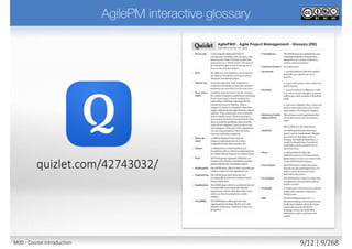 quizlet.com/42743032/
M00 - Course introduction 9/11 | 9/270
 
