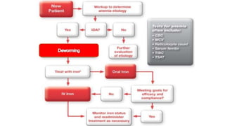 ANEMIA and their rlated diseases and causes with treatment. | PPTX