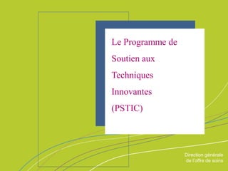 PRT: programme de recherche translationnelle

• Objet: soutenir des projets collaboratifs concernant des questions
scienti...