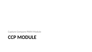 Comprehensive Guide to PIC Microcontroller Peripherals: CCP, ADC ...