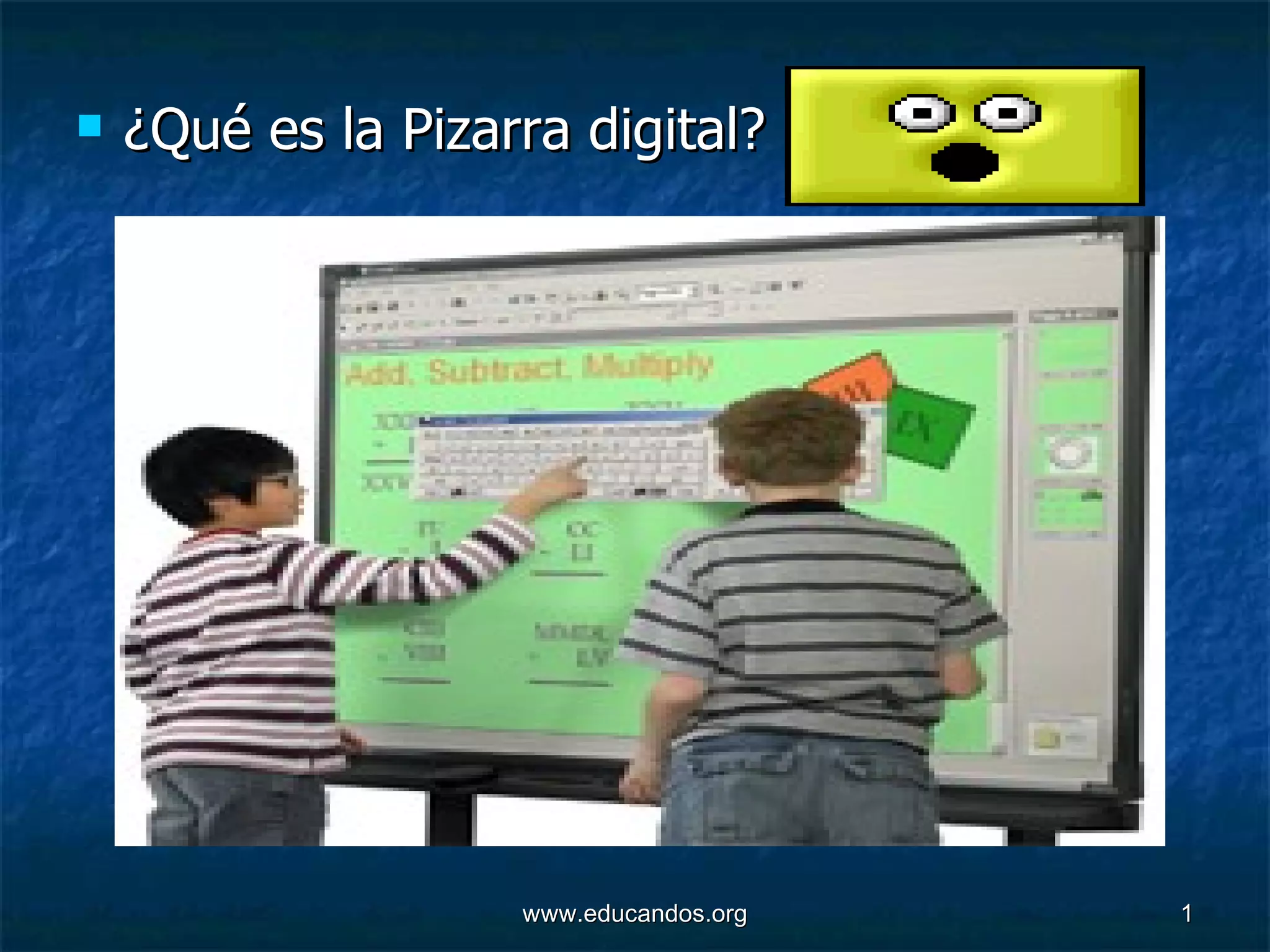 ¿Qué es la Pizarra digital? 