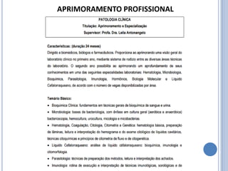 APRIMORAMENTO PROFISSIONAL
 