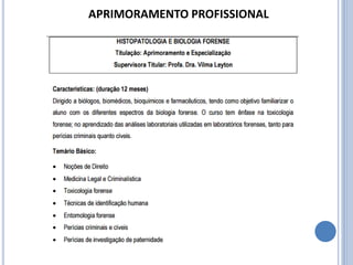 APRIMORAMENTO PROFISSIONAL
 
