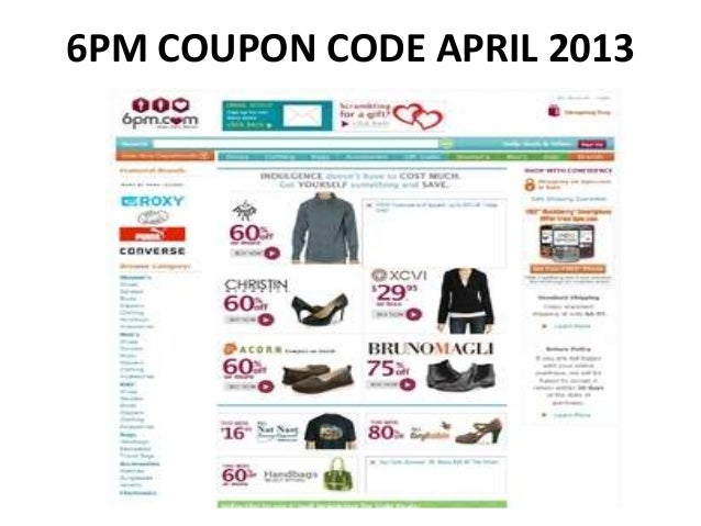 6pm cyber monday coupon