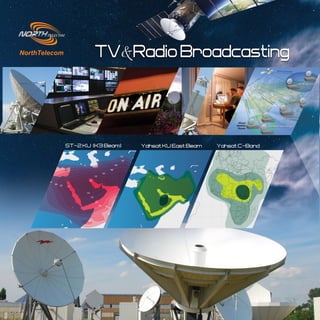 TV&NorthTelecom Radio Broadcasting 
ST-2 KU (K3 Beam) Yahsat KU East Beam Yahsat C-Band 
 