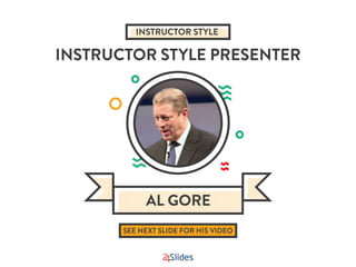 6 Presentation Styles of Famous Presenters