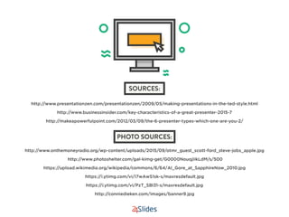 6 Presentation Styles of Famous Presenters