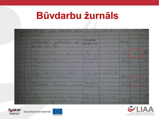 Būvdarbu žurnāls
 