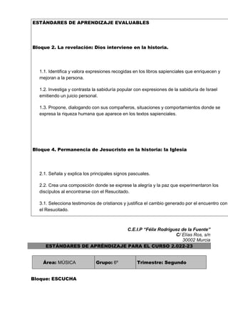 6 primaria estándares 2ª evaluación.docx
