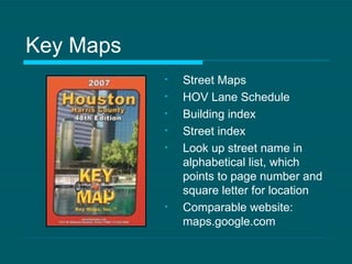 Houston Key Map Print Resources | PPS