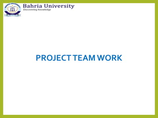 PROJECTTEAM WORK
 